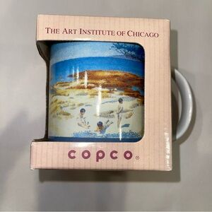Vintage 1993 Chicago Art Institute Masterpiece Col. Copco Mug MONET GRAINSTACKS